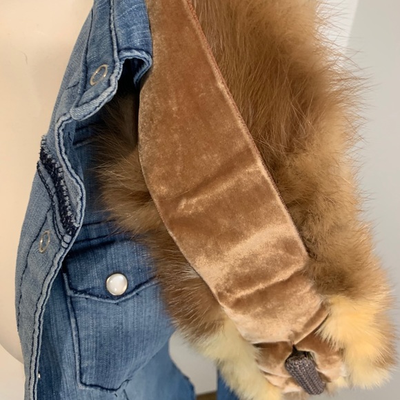 Vintage red fox fur stole scarf collar ‼️ - Picture 10 of 12